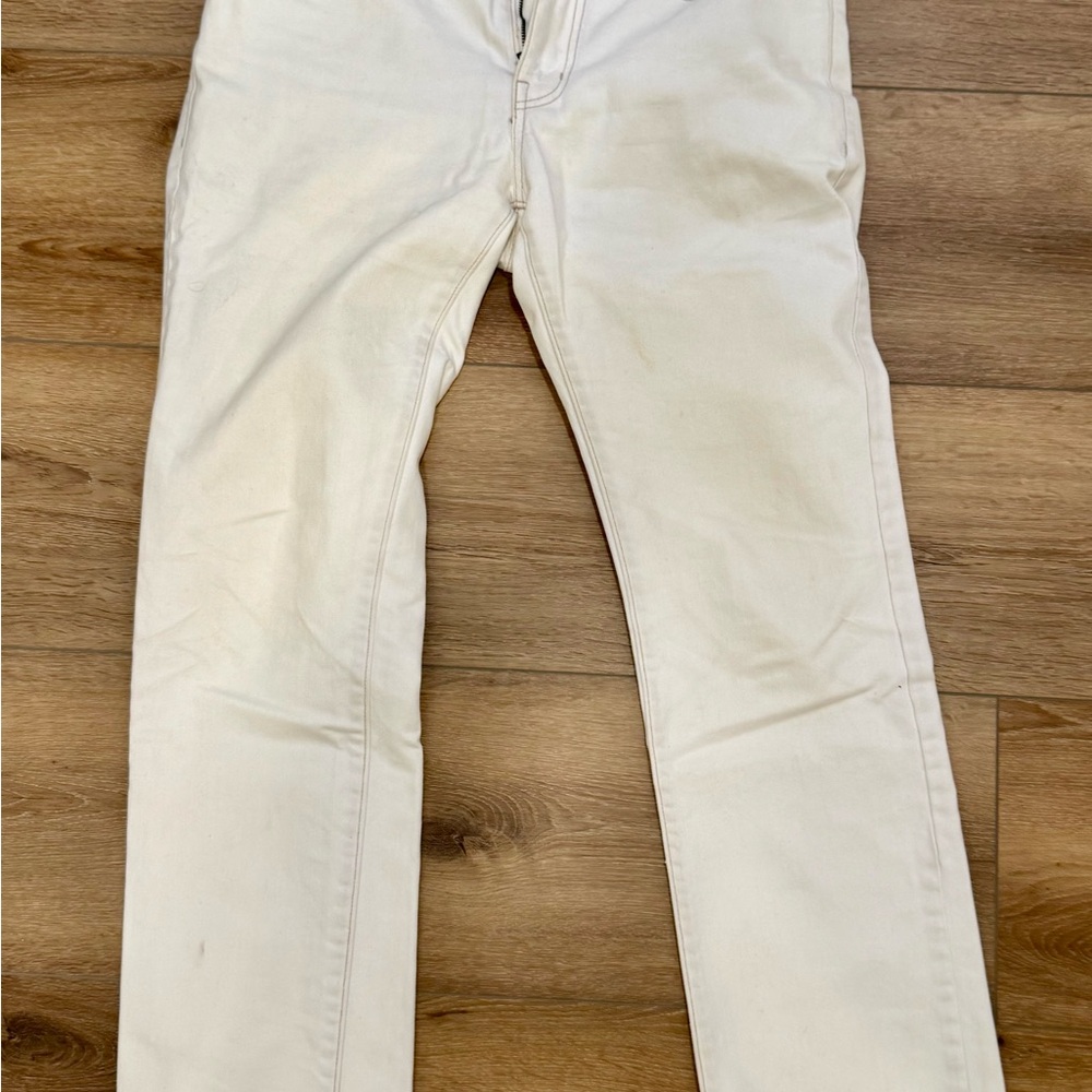 Converse One Star White “Vintage Straight” Jeans